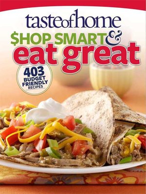 cover image of Taste of Home Shop Smart & Eat Great